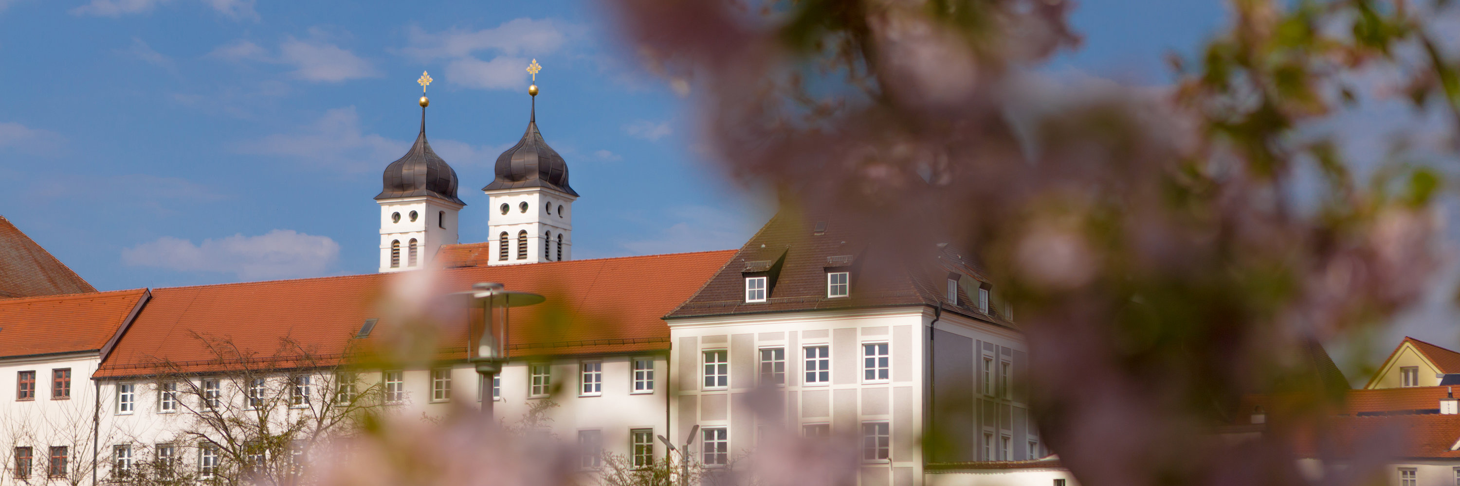 Hofgarten im Frühling. Foto: Philipp Röger für die Stadt Günzburg