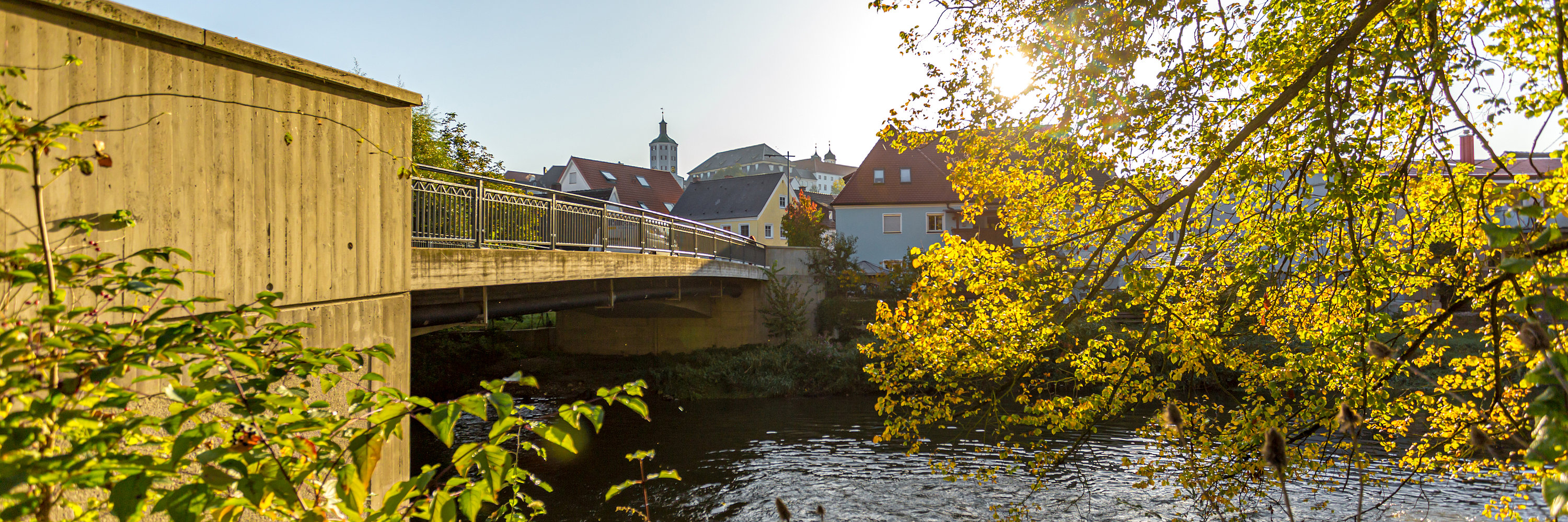 Günzbrücke. Foto: Philipp Röger für die Stadt Günzburg
